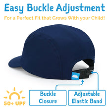 Load image into Gallery viewer, Jan &amp; Jul Kids Five Panel SunLite Caps
