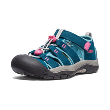 Load image into Gallery viewer, Keen Girls Kids Newport H2 Sandals - Legion Blue/Hot Pink
