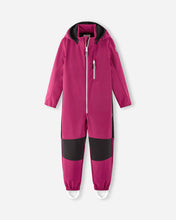 Load image into Gallery viewer, Reima Nurmes Softshell Outdoor Overall - Rosy Berry
