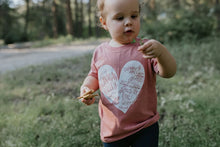 Load image into Gallery viewer, Olive &amp; Bramble Okgn Heart Map T-Shirt
