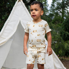 Load image into Gallery viewer, Belan.J Summer Short Sleeve PJ Set - Day Camp
