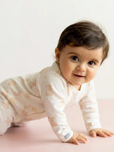 Load image into Gallery viewer, Coccoli Baby Modal Zipper Footie - Teddies on Cream
