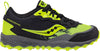 Saucony Peregrine KDZ A/C Sneaker - Black/Lime