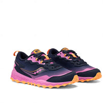 Load image into Gallery viewer, Saucony Peregrine KDZ A/C Sneaker - Navy/Pink
