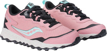 Load image into Gallery viewer, Saucony Peregrine KDZ Sneaker - Pink/Black
