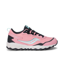 Load image into Gallery viewer, Saucony Peregrine KDZ Sneaker - Pink/Black
