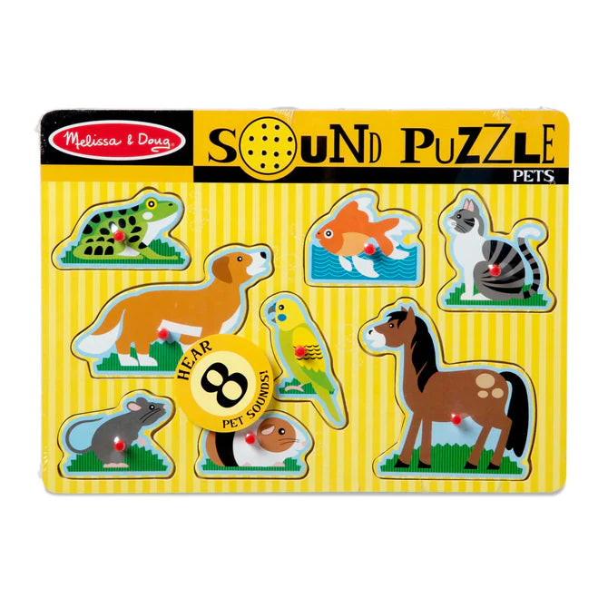 Melissa & Doug Sound Puzzle - Pets