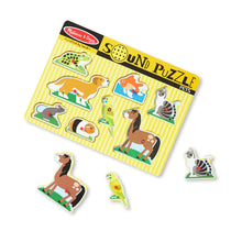 Load image into Gallery viewer, Melissa &amp; Doug Sound Puzzle - Pets
