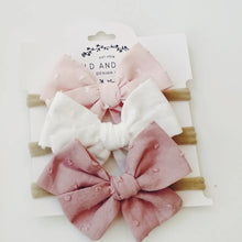 Load image into Gallery viewer, Wild and Free Design Co. Pinwheel Headband Set
