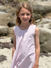 Load image into Gallery viewer, Vignette Girls Pippa Dress - Lavender Stripe
