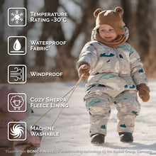 Load image into Gallery viewer, Jan &amp; Jul Baby Toasty Dry Puffy Bunting Suit

