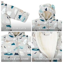 Load image into Gallery viewer, Jan &amp; Jul Baby Toasty Dry Puffy Bunting Suit

