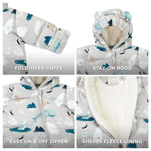 Jan & Jul Baby Toasty Dry Puffy Bunting Suit