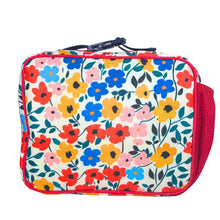 Load image into Gallery viewer, Yumbox Classic Lunch Bag - Poppy Flowers Print
