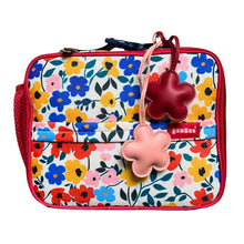 Load image into Gallery viewer, Yumbox Classic Lunch Bag - Poppy Flowers Print
