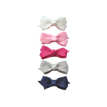 Load image into Gallery viewer, Baby Wisp Chelsea Bow Clips - 5 PK
