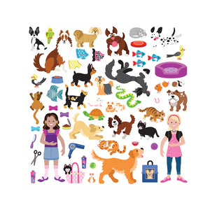 Melissa & Doug Puffy Sticker Activity Book - Pets Place