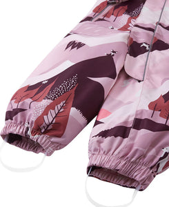 Reima Puhuri Baby/Toddler ReimaTec Waterproof Snowsuit - Grey Pink