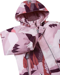 Reima Puhuri Baby/Toddler ReimaTec Waterproof Snowsuit - Grey Pink