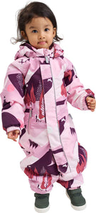 Reima Puhuri Baby/Toddler ReimaTec Waterproof Snowsuit - Grey Pink