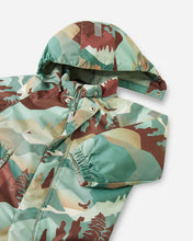 Load image into Gallery viewer, Reima Puhuri Baby/Toddler ReimaTec Waterproof Snowsuit - Stone Green
