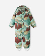 Load image into Gallery viewer, Reima Puhuri Baby/Toddler ReimaTec Waterproof Snowsuit - Stone Green
