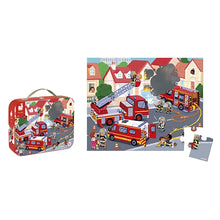 Load image into Gallery viewer, Janod Firemen Puzzle - 24 PCS
