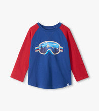 Load image into Gallery viewer, Hatley Boys Landscape Goggles Raglan T-Shirt
