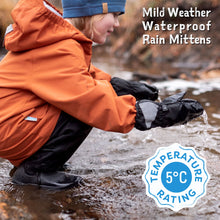 Load image into Gallery viewer, Jan &amp; Jul Kids Cozy-Dry Waterproof Rain Mittens
