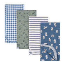 Load image into Gallery viewer, Gerber Flannel Receiving Blankets - 4PK

