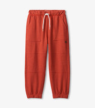 Load image into Gallery viewer, Hatley Boys Mountain Red Cozy Pants
