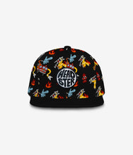 Load image into Gallery viewer, Headster Kids Rescue Snapback - Black
