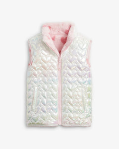 Appaman Heart Cloud Girls Reversible Vest