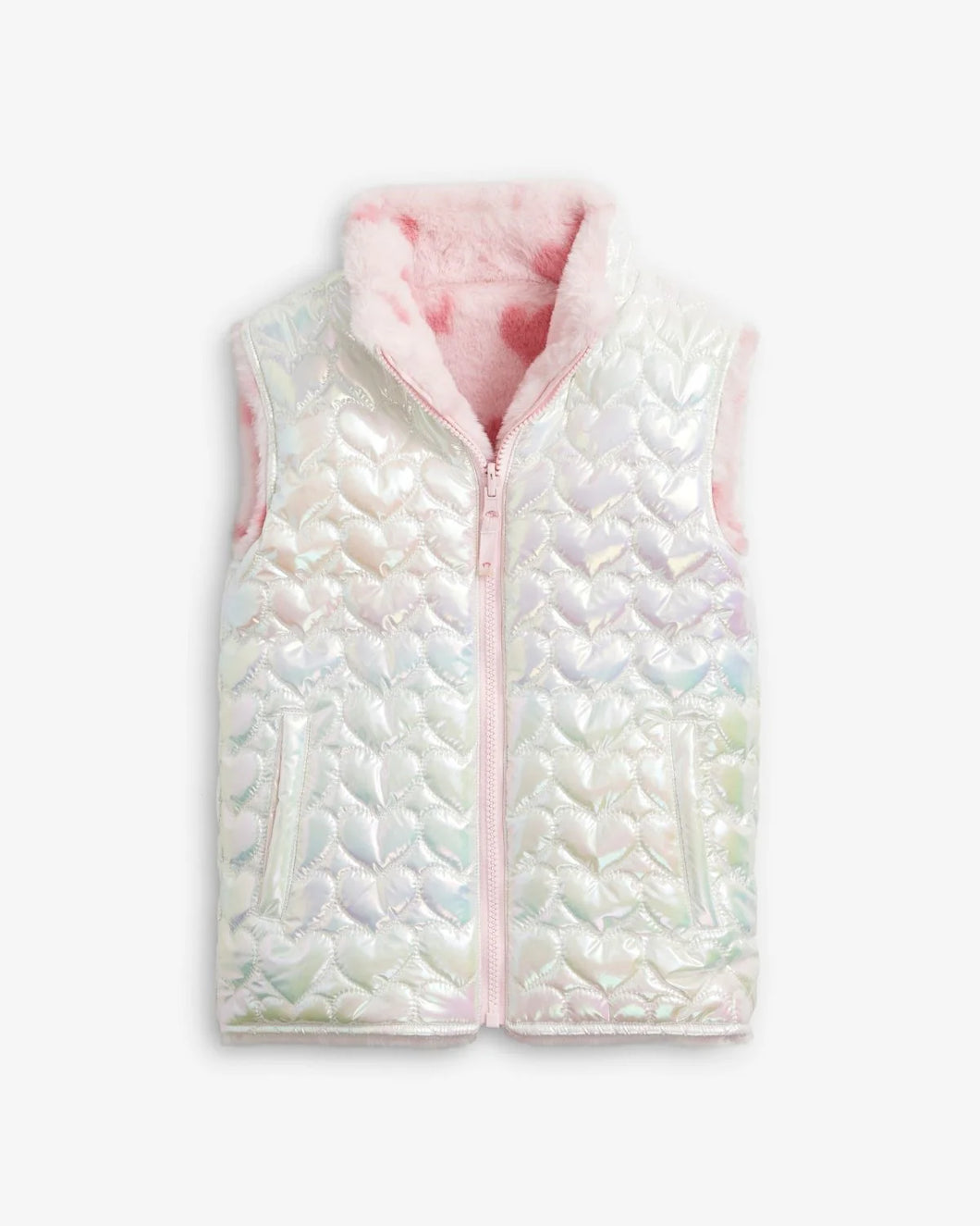 Appaman Heart Cloud Girls Reversible Vest