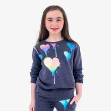 Load image into Gallery viewer, Appaman Girls Ruby Sweatshirt - Charcoal Grey
