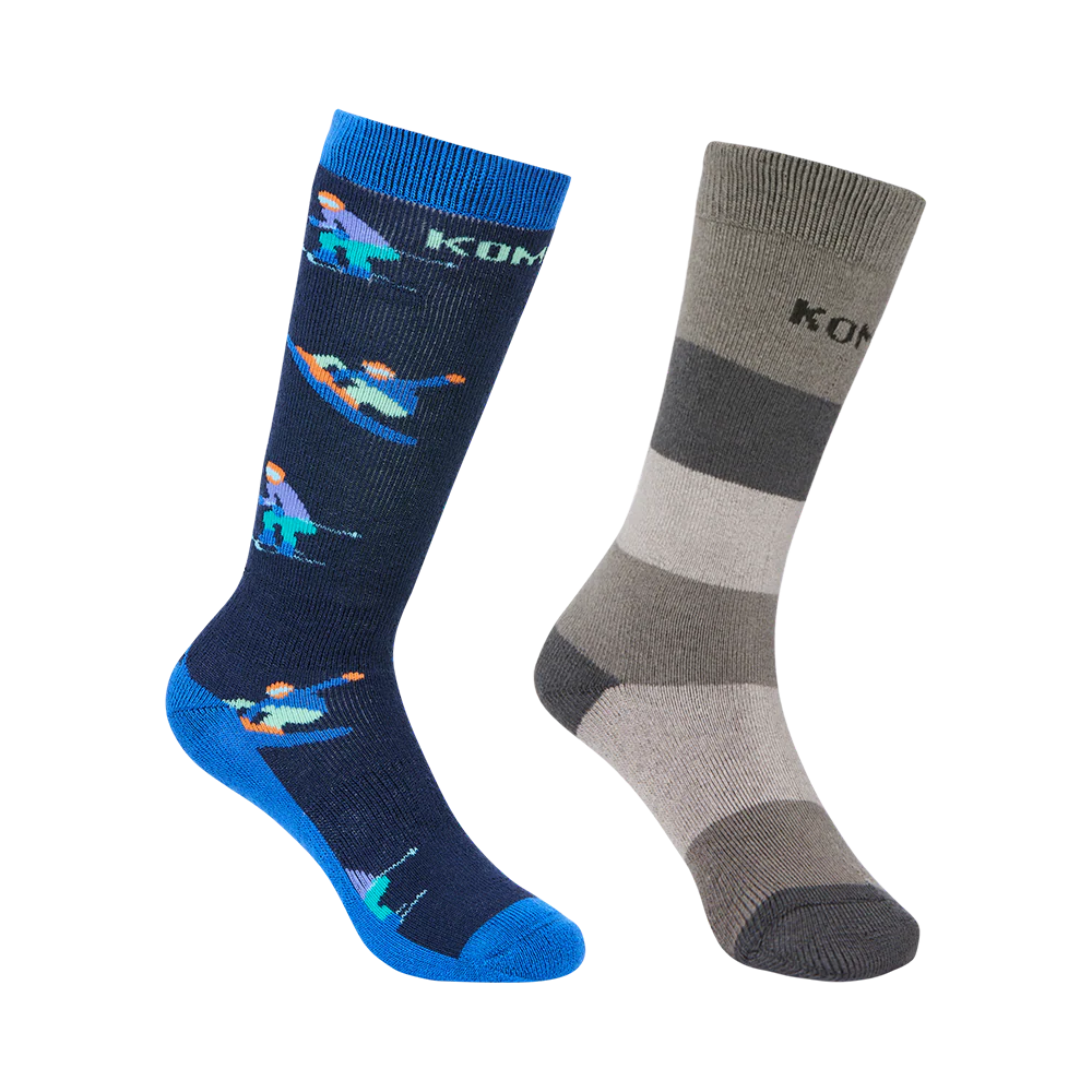 Kombi Rumble Heavy Socks Twin Pack - Junior