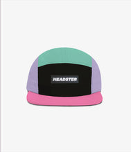 Load image into Gallery viewer, Headster Kids Runner Nylon Five Panel - Flushed Pink

