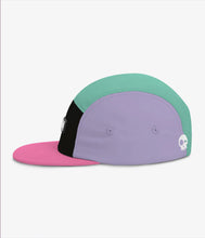 Load image into Gallery viewer, Headster Kids Runner Nylon Five Panel - Flushed Pink
