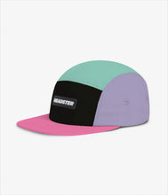 Load image into Gallery viewer, Headster Kids Runner Nylon Five Panel - Flushed Pink
