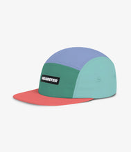 Load image into Gallery viewer, Headster Kids Runner Nylon Five Panel - Coral Reef
