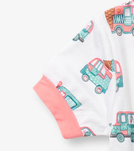 Load image into Gallery viewer, Hatley Girls Ice Cream Trucks Bamboo Short Pajama Set
