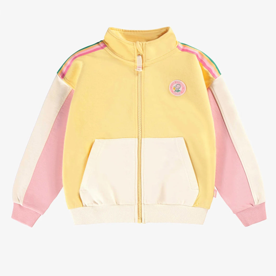 Souris Mini Girls Sporty Zip Up - Pink