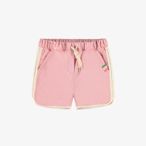 Souris Mini Girls Sporty Cotton Shorts - Pink