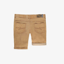 Load image into Gallery viewer, Souris Mini Boys Denim Bermuda Shorts - Yellow Ochre
