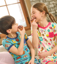 Load image into Gallery viewer, Hatley Boys Carnival Food Bamboo Short Pajama Set
