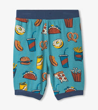 Load image into Gallery viewer, Hatley Boys Carnival Food Bamboo Short Pajama Set
