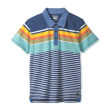 Load image into Gallery viewer, Hatley Boys Nautical Stripes Polo Tee
