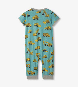 Hatley Baby Boys Under Construction Jersey Romper
