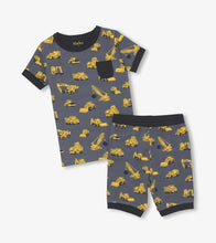 Load image into Gallery viewer, Hatley Boys Under Construction Bamboo Short Pajama Set
