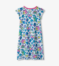 Load image into Gallery viewer, Hatley Girls Watercolour Doodles Nightdress
